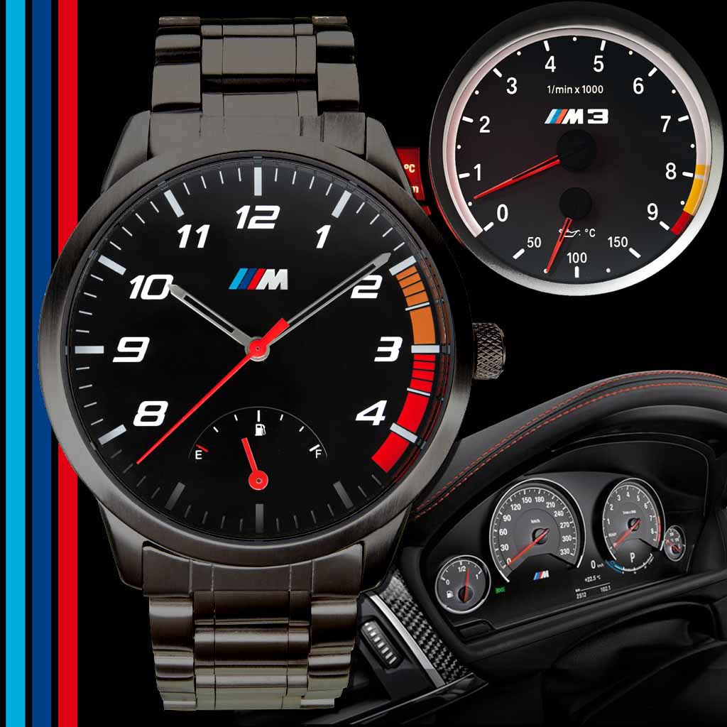 XLR8 M3 Rev Counter Watch Design